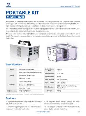 BDD Portable Kit for Lab Tests