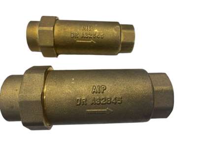 DZR brass dual check valve WATERMARK certificated