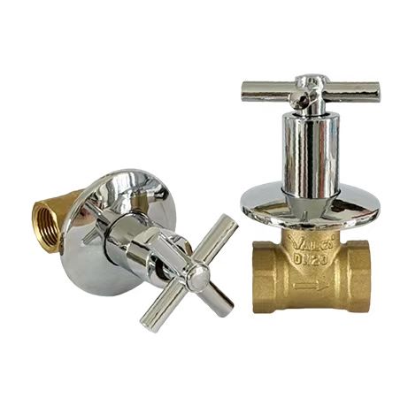 Concealed stop valve